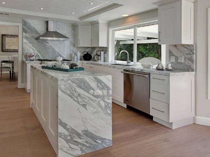 How to Tell the Difference Between Marble, Granite, & Quartz